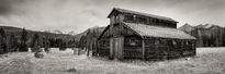 old barn, rocky mountain national park, never summer mountai