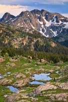 solitude, tarn, tarns, vertical, mountain back-country