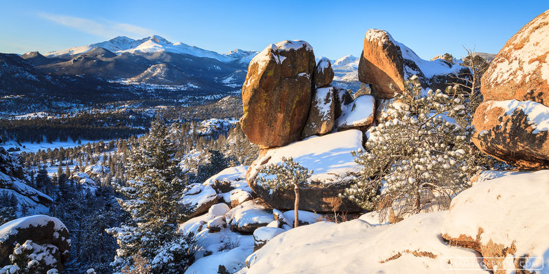 longs peak, lumpy ridge, december, cold, 