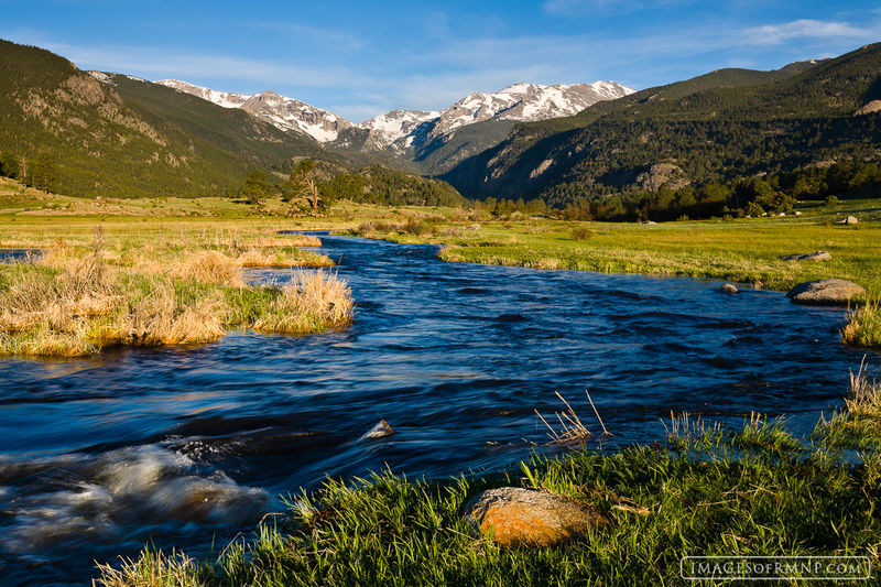 moraine park, spring, elk, river, big thompson, , photo