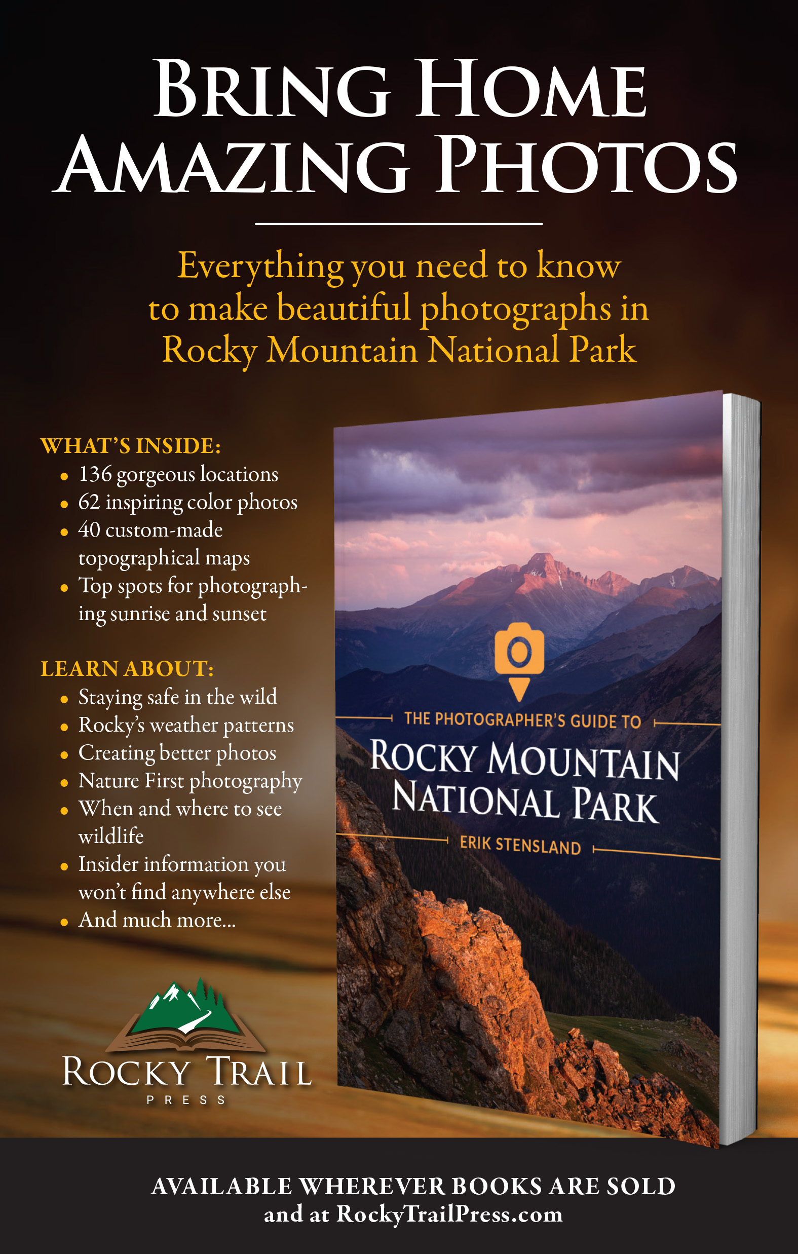 Photographer's Guide to Rocky Mountain National Park